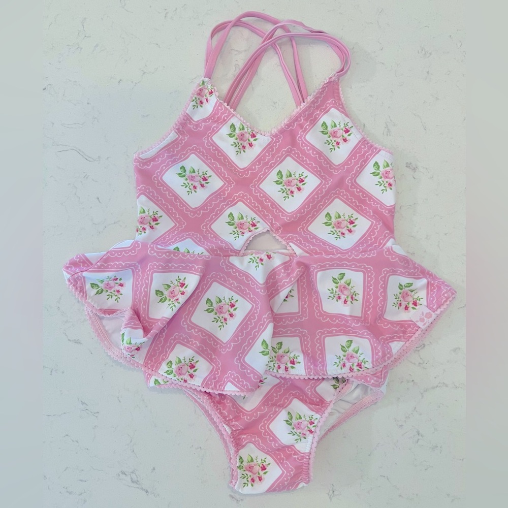 Sweet Honey girls swimsuit size 5